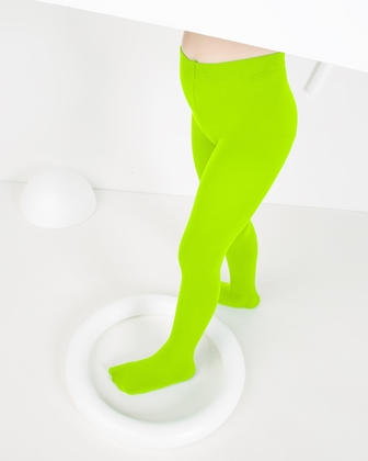 Lime Green Tights Costume Accessory One Size : : Everything Else