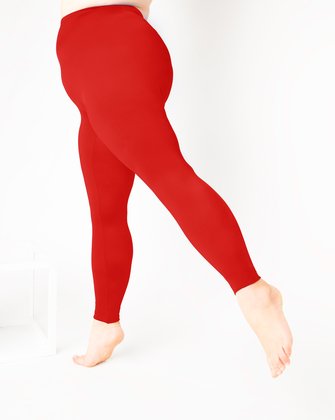 Love University Multi Color Red Leggings Size 1X (Plus) - 40% off