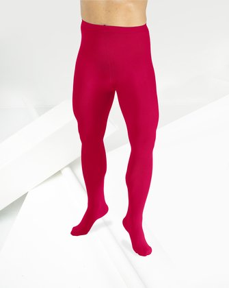 Breathable & Anti-Bacterial red sheer pantyhose 