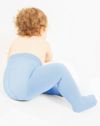 YOUTH TIGHTS FULL LENGTH, PLAIN COLORS BABY BLUE