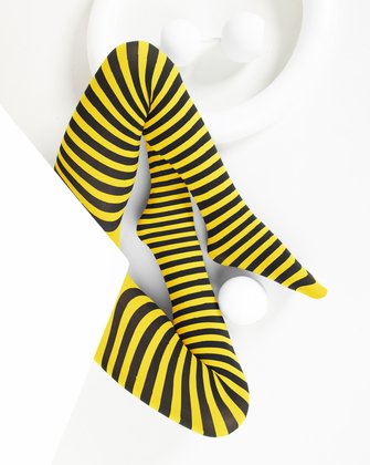 Yellow Kids Striped Tights Style# 1271