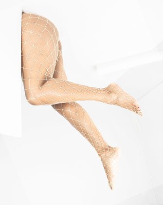 Sheer Contour Tights - Ivory