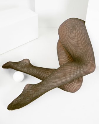 Brown Wide Mesh Fishnet Pantyhose Style# 1403