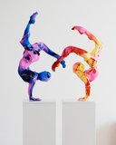 8991 Color Hosiery Human Sculpture